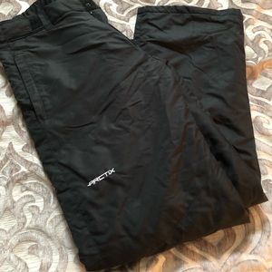 Men’s black snow pants (L)